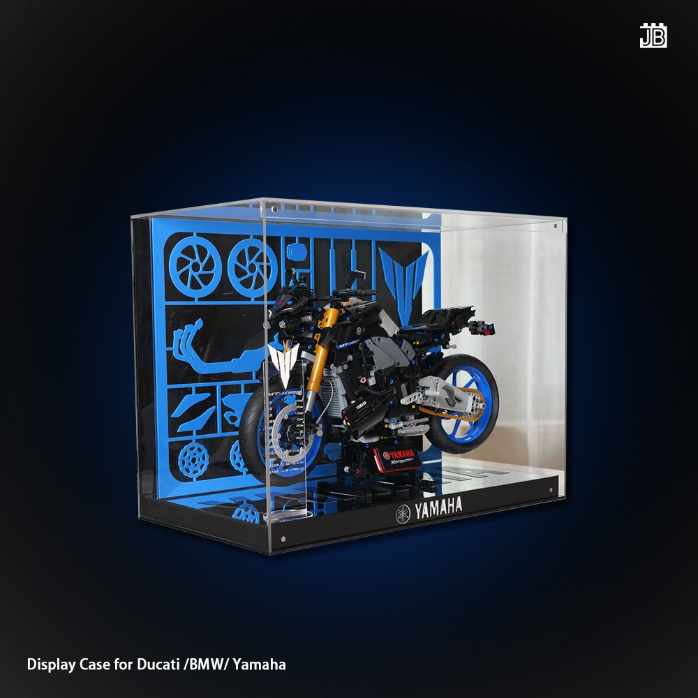 【Premium】Display Case For LEGO 42159 Yamaha / 42202 Ducati / 42130 BMW
