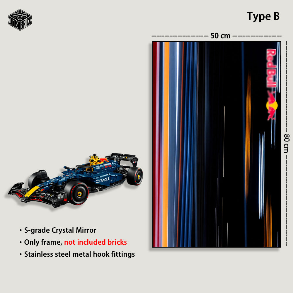 Display Frame for LEGO® Technic 42206 Oracle Red Bull Racing RB20 F1