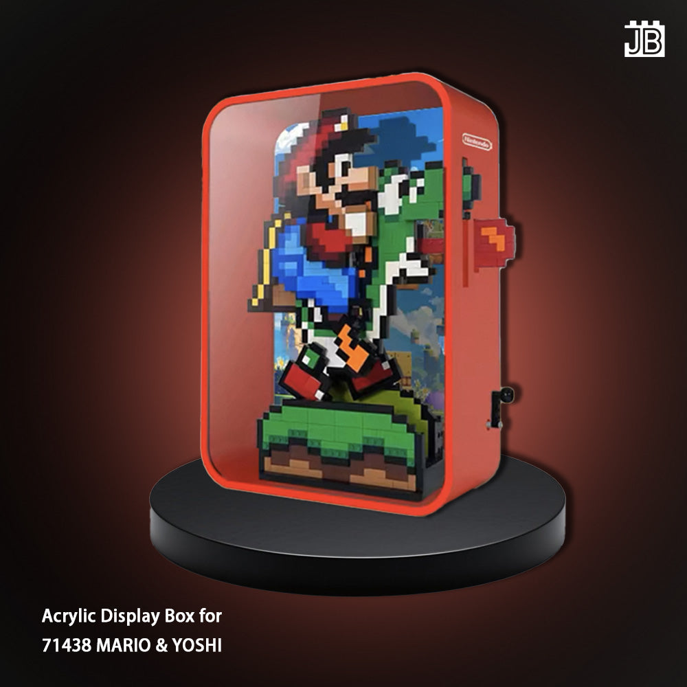額入りプリント 芸者 セット Display Box For 71438 LEGO® Mario & Yoshi