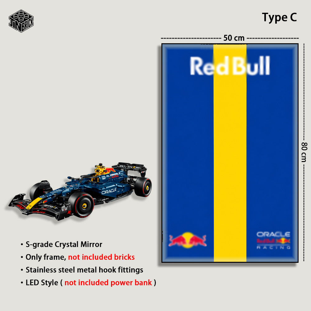 Display Frame for LEGO® Technic 42206 Oracle Red Bull Racing RB20 F1