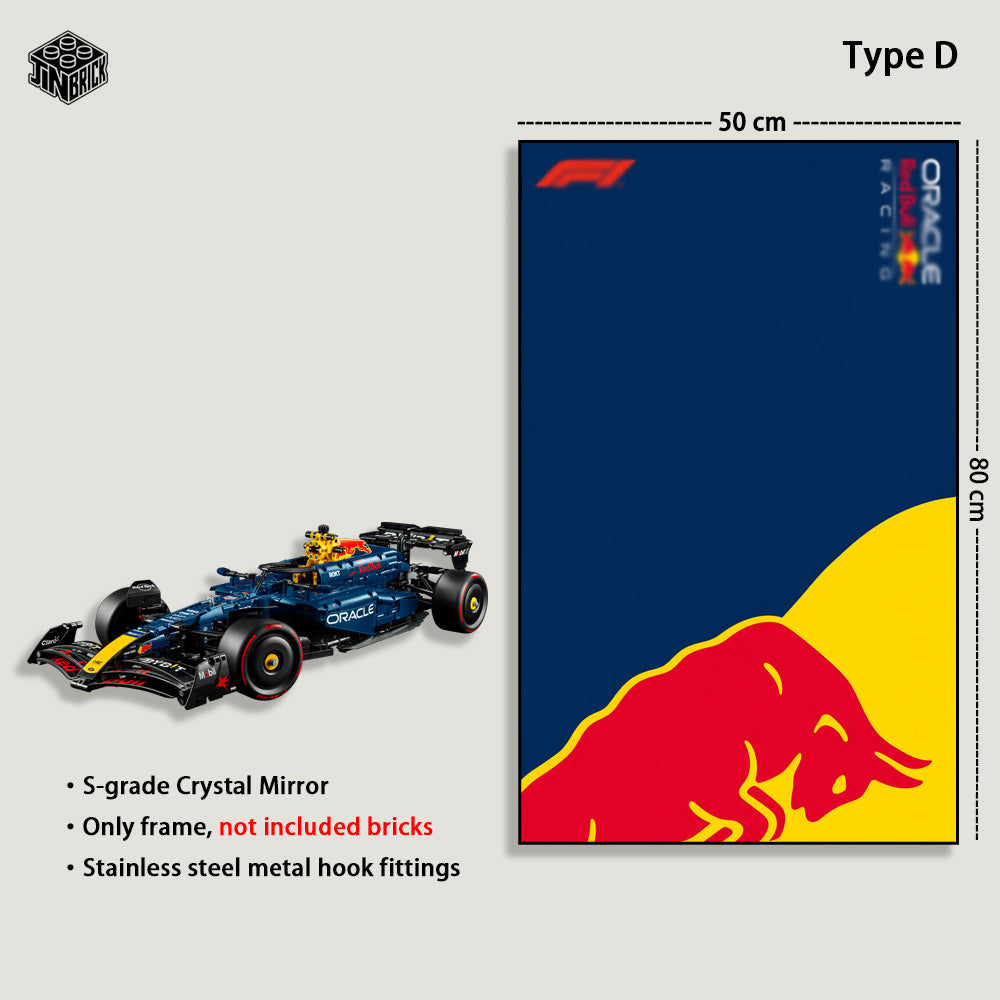 Display Frame for LEGO® Technic 42206 Oracle Red Bull Racing RB20 F1