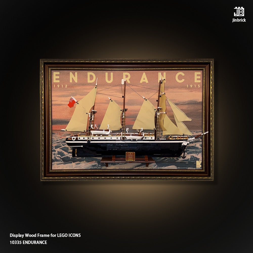 PREMIUM WOOD FRAME FOR 10335 LEGO ICONS ENDURANCE