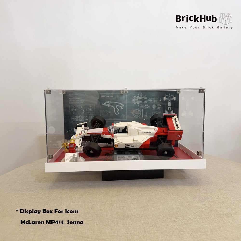 Display Box For LEGO® Icons McLaren MP4/4 Senna