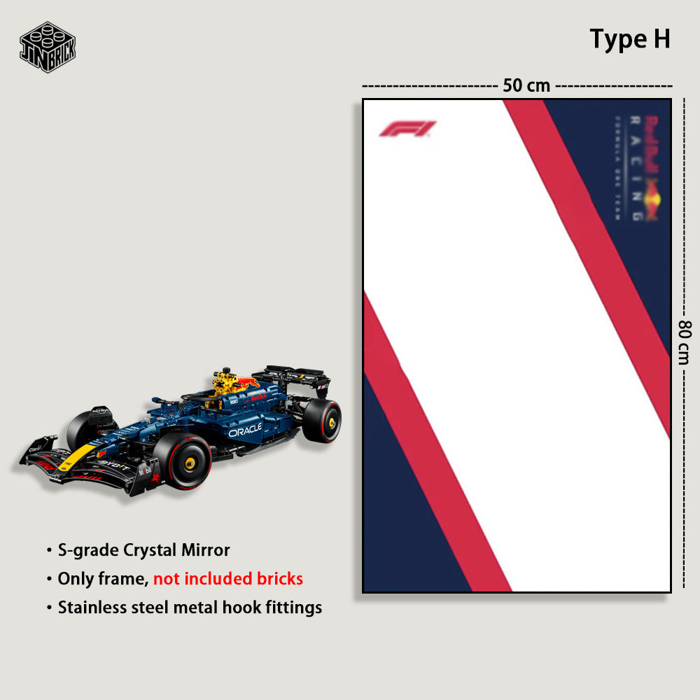 Display Frame for LEGO® Technic 42206 Oracle Red Bull Racing RB20 F1
