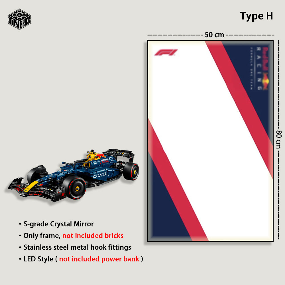 Display Frame for LEGO® Technic 42206 Oracle Red Bull Racing RB20 F1