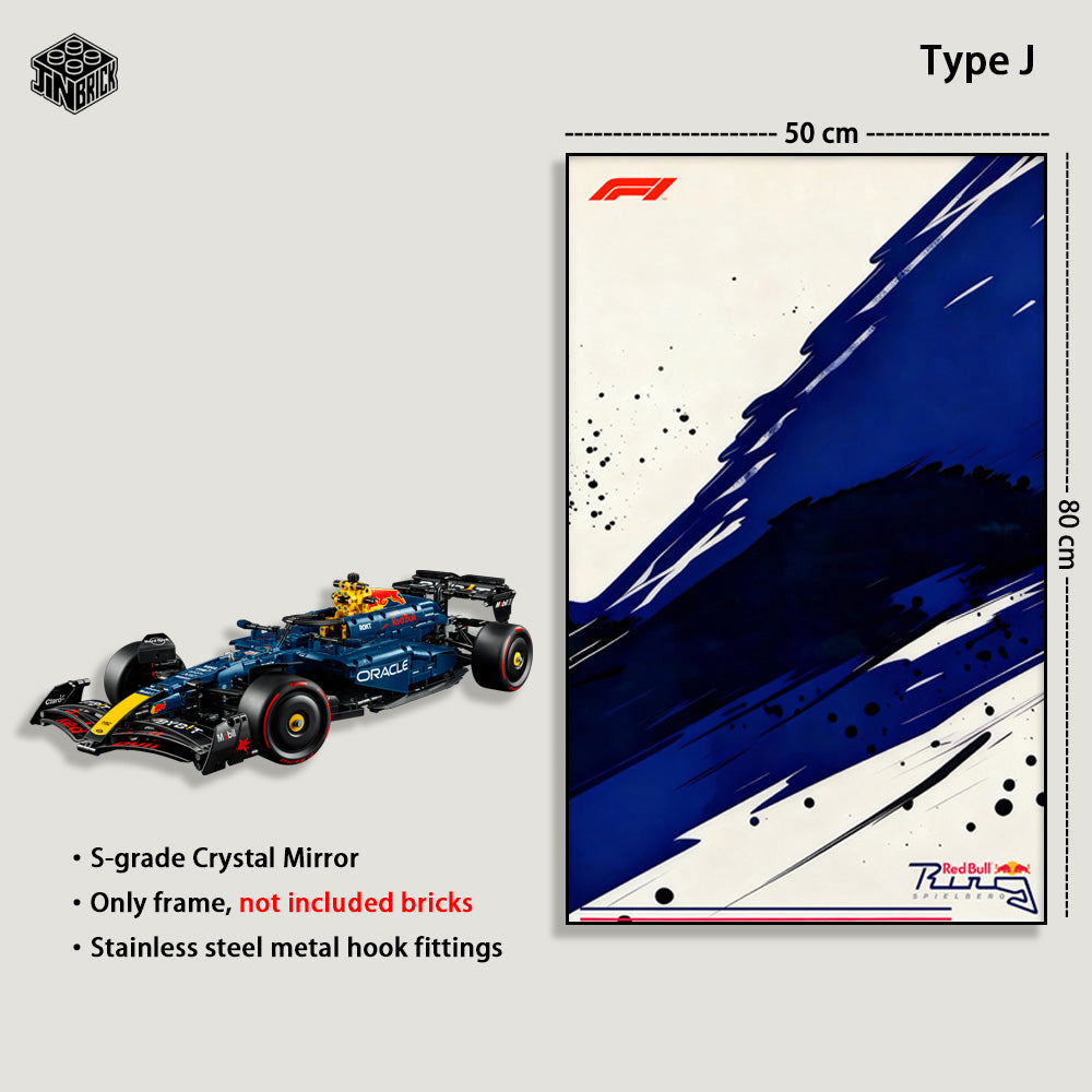 Display Frame for LEGO® Technic 42206 Oracle Red Bull Racing RB20 F1