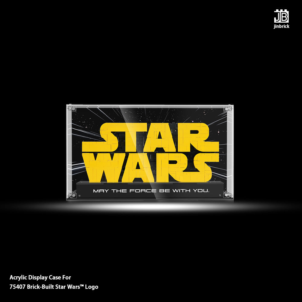 Display Case For 75407 Brick-Built Star Wars™ Logo