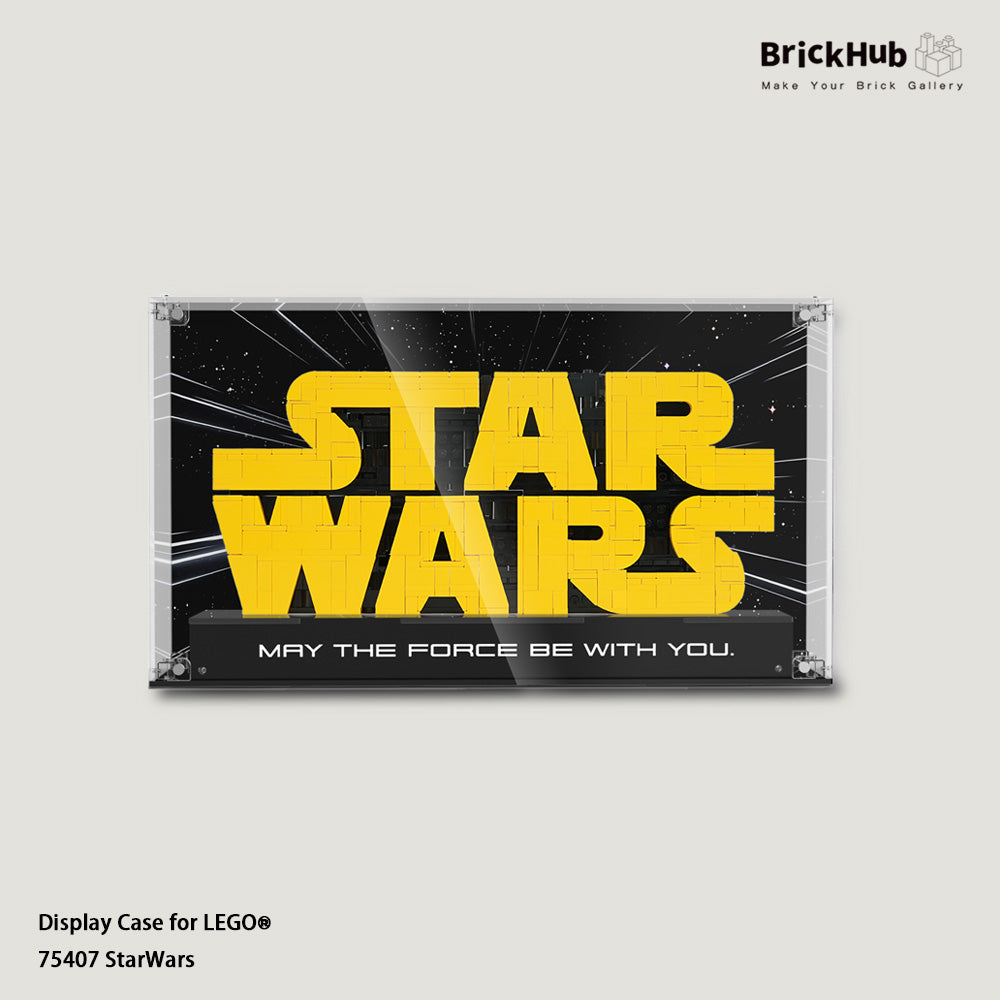 Display Case For 75407 Brick-Built Star Wars™ Logo
