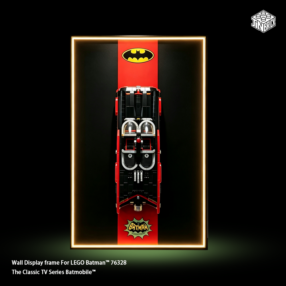 Wall Display frame For LEGO Batman™ 76328 The Classic TV Series Batmobile™